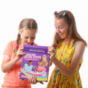 excited girls looking in box 2-1