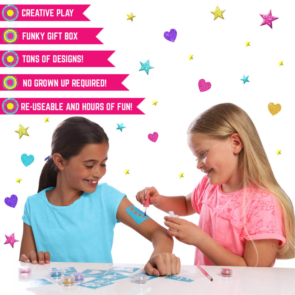 Glitter Tattoo Kit - Info Image