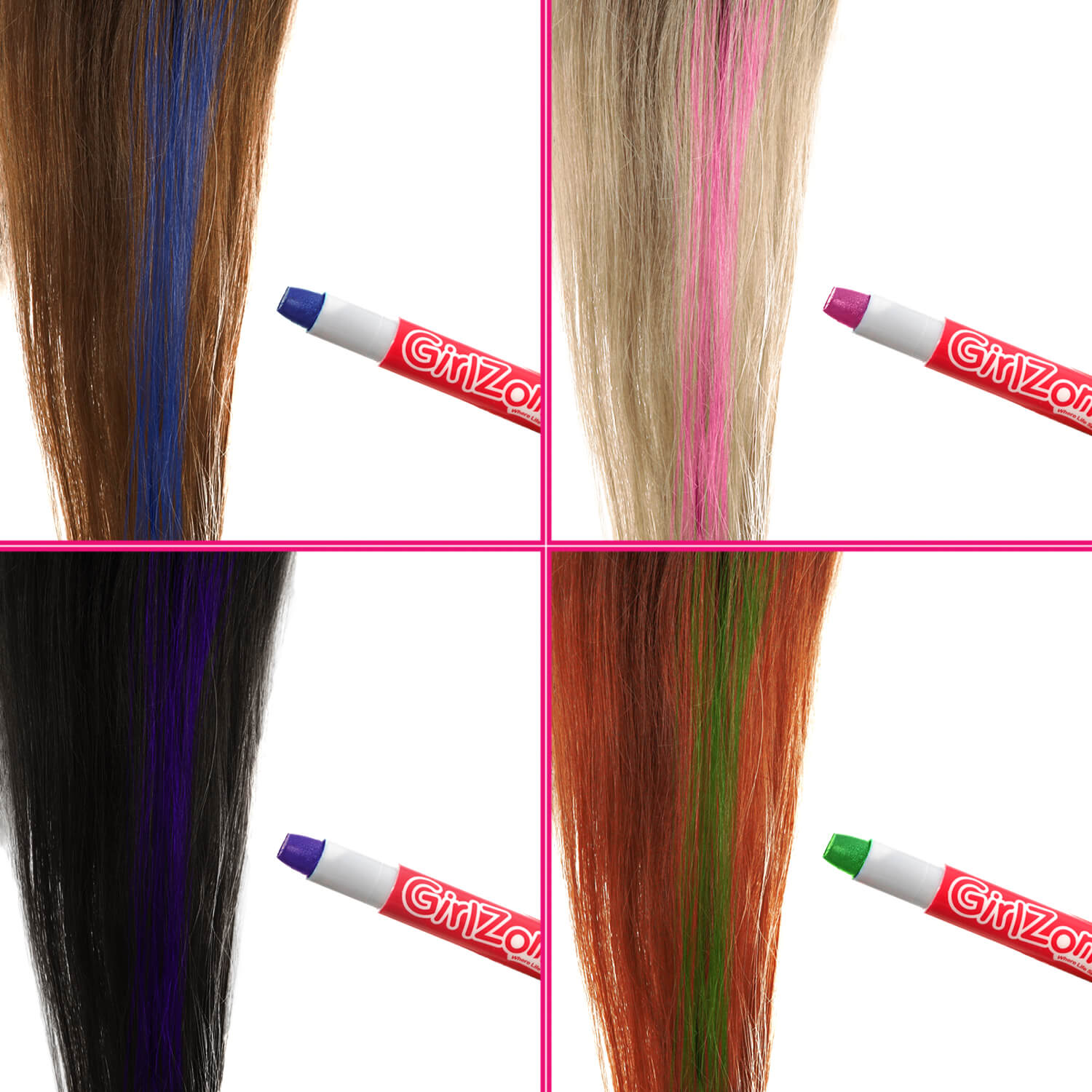 Temporary Hair Chalks For Girls Girlzone Us