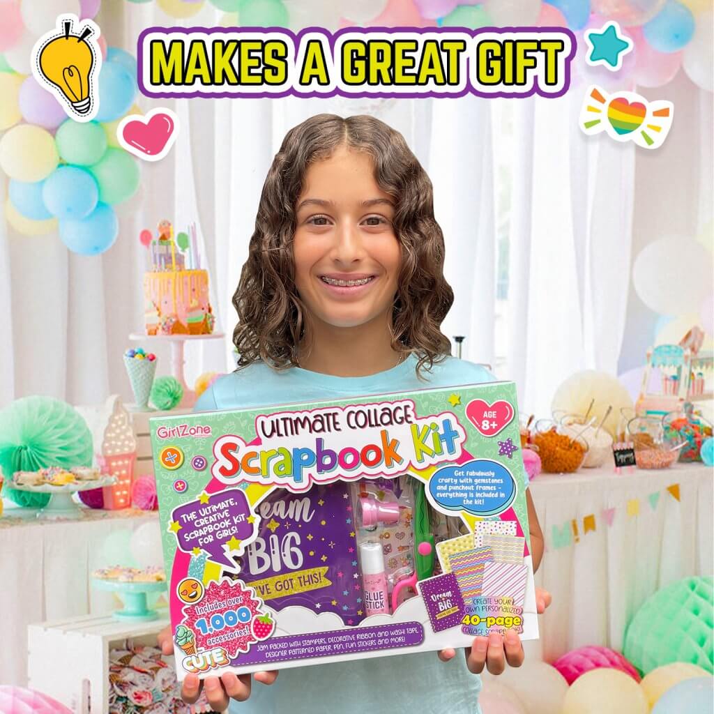 Whoaah!!! Look at how much is in the Ultimate Collage Scrapbook Kit!! 