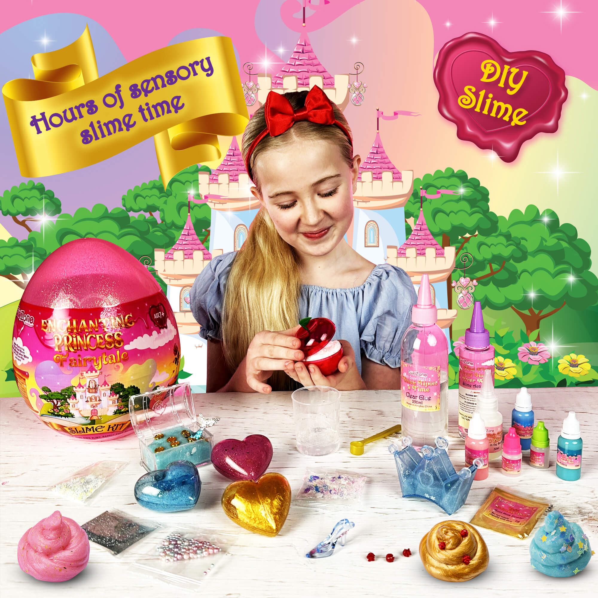 Enchanting Princess Fairytale Slime Kit 3 Enchanting Princess Fairytale Slime Kit 3